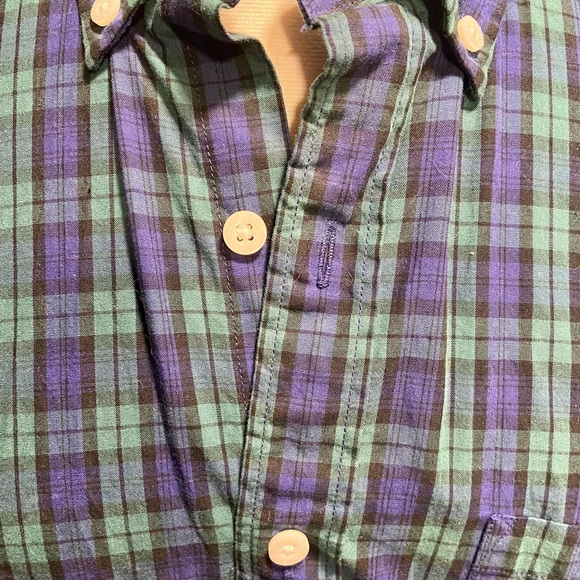 JCREW Plaid Button Down - Picture 2 of 5